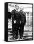 President Lyndon Johnson and West German Chancellor, Kurt Georg Kiesinger, April 24, 1967-null-Framed Stretched Canvas