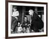 President Lyndon Johnson in Conversation the Tom Fletcher Family of Inez, Kentucky-null-Framed Photo