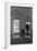 President Lyndon Johnson Looking Out Doorway of the Oval Office, Jan. 24, 1066-null-Framed Photo