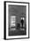 President Lyndon Johnson Looking Out Doorway of the Oval Office, Jan. 24, 1066-null-Framed Photo