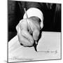 President Lyndon Johnson Signing the 1965 Civil Rights Bill, also known as the Voting Rights Act-null-Mounted Photo