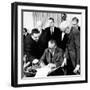 President Lyndon Johnson Signs the 24th Amendment to the Constitution-null-Framed Photo