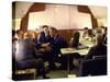 President Lyndon Johnson Talking with New York Congressmen-Bill Eppridge-Stretched Canvas