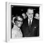 President Lyndon Johnson with Newly Elected Congresswomen Shirley Chisholm of New York-null-Framed Photo