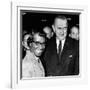 President Lyndon Johnson with Newly Elected Congresswomen Shirley Chisholm of New York-null-Framed Photo