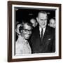 President Lyndon Johnson with Newly Elected Congresswomen Shirley Chisholm of New York-null-Framed Photo