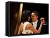 President Obama and First Lady Michelle Obama Dance at the Midwest Inaugural Ball, January 20, 2009-null-Framed Stretched Canvas