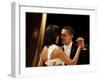 President Obama and First Lady Michelle Obama Dance at the Midwest Inaugural Ball, January 20, 2009-null-Framed Premium Photographic Print