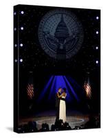 President Obama and First Lady Michelle Obama Dance, Neighborhood Inaugural Ball, January 20, 2009-null-Stretched Canvas
