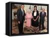 President Obama and His Wife Pose with Queen Elizabeth II and Prince Philip, During an Audience at -null-Framed Stretched Canvas