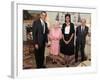 President Obama and His Wife Pose with Queen Elizabeth II and Prince Philip, During an Audience at -null-Framed Photographic Print