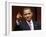 President Obama Points to Crowd before Signing Health Care and Education Reconciliation Act of 2010-null-Framed Photographic Print