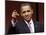 President Obama Points to Crowd before Signing Health Care and Education Reconciliation Act of 2010-null-Mounted Photographic Print