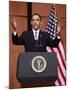 President Obama Speaks before Signing the Health Care and Education Reconciliation Act of 2010-null-Mounted Photographic Print