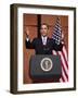 President Obama Speaks before Signing the Health Care and Education Reconciliation Act of 2010-null-Framed Photographic Print