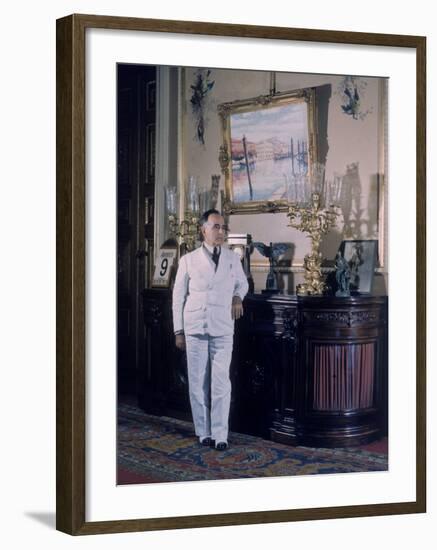 President of Brazil Getulio Vargas-null-Framed Photographic Print