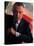 President of Fiat Gianni Agnelli-David Lees-Stretched Canvas