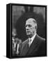 President of France General Charles De Gaulle, During Visit-null-Framed Stretched Canvas
