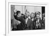 President of South Africa, Nelson Mandela with Members of the Congressional Black Caucus-null-Framed Photo