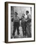 President of the Wine Board, Standing Outside the Cellar Door, Drinking-null-Framed Photographic Print