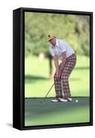 President Reagan Playing Golf at the Annenberg Estate in Rancho Mirage California, Dec. 30, 1986-null-Framed Stretched Canvas