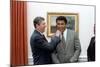 President Reagan 'Punching' Muhammad Ali in the Oval Office, Jan. 24, 1983-null-Mounted Photo