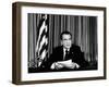 President Richard Nixon Declared His Innocence in the Watergate Scandal-null-Framed Photo