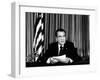 President Richard Nixon Declared His Innocence in the Watergate Scandal-null-Framed Photo