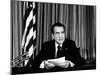President Richard Nixon Declared His Innocence in the Watergate Scandal-null-Mounted Photo