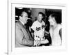 President Richard Nixon Greets Washington Senators Catcher Jim French after their Win over Brewers-null-Framed Photo