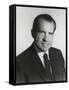 President Richard Nixon in His First Term Official Portrait, 1969-null-Framed Stretched Canvas