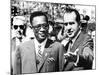 President Richard Nixon Welcomes Pres. Joseph Mobutu at the White House-null-Mounted Photo