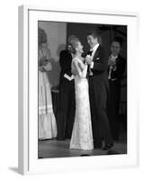 President Ronald Reagan and His Wife-null-Framed Premium Photographic Print