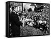 President, Ronald Reagan, During His Campaign for the Presidency, Alabama, 1980-null-Framed Stretched Canvas