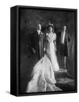 President Roosevelt and Mr and Mrs Longworth, 1906-null-Framed Stretched Canvas