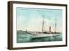 President's Yacht, Mayflower-null-Framed Art Print