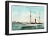 President's Yacht, Mayflower-null-Framed Art Print