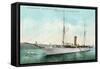 President's Yacht, Mayflower-null-Framed Stretched Canvas
