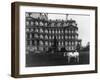 President Taft's Pet Cow Near War Building Photograph - Washington, DC-Lantern Press-Framed Art Print