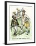 President Theodore Roosevelt Refusing to Pay Colombia Millions for Panama Canal Rights, 1903-null-Framed Giclee Print