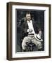 President Theodore Roosevelt Seated Outdoors, 1903-null-Framed Giclee Print