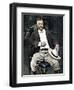 President Theodore Roosevelt Seated Outdoors, 1903-null-Framed Giclee Print