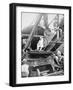 President Theodore Roosevelt, T the Culebra Cut During the Digging of the Panama Canal, 1906-null-Framed Photographic Print