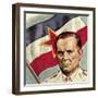 President Tito of Yugoslavia-English School-Framed Giclee Print