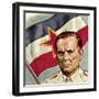 President Tito of Yugoslavia-English School-Framed Giclee Print