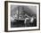 President Warren Harding Has Lunch in a Tent, with Thomas Edison and Henry Ford (On Right)-null-Framed Photo