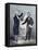 President Washington and President Lincoln Shaking Hands-Stocktrek Images-Framed Stretched Canvas