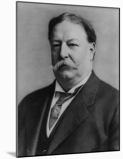 President William Taft (Portrait) Art Poster Print-null-Mounted Poster