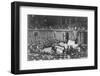 President Woodrow Wilson addressing Congress, c.1917-Harris & Ewing-Framed Photographic Print