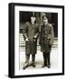 President Woodrow Wilson Posing with King George V-null-Framed Photographic Print